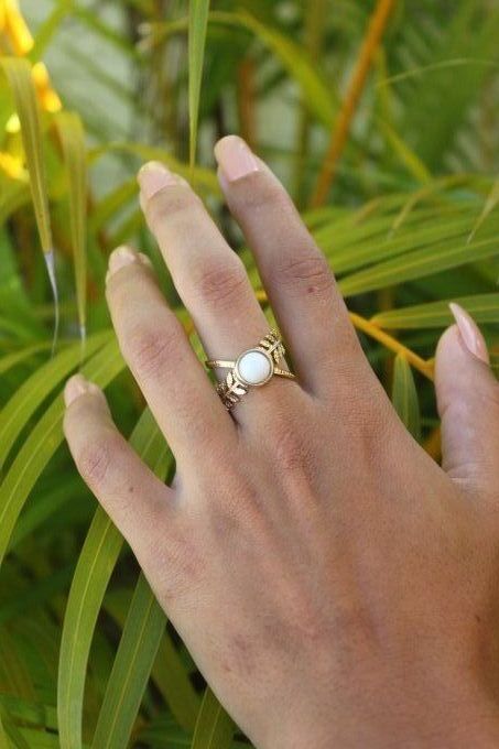 Bague Hermione Blanche  