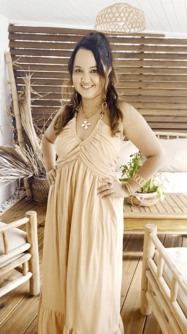Robe Monica - Beige